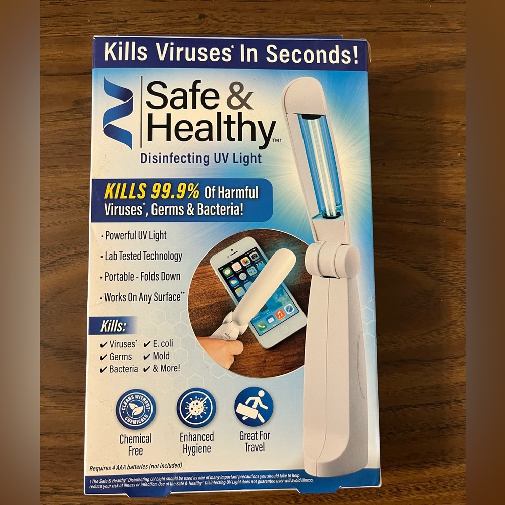 Disinfecting UV light